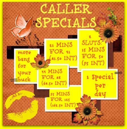 phone sex specials