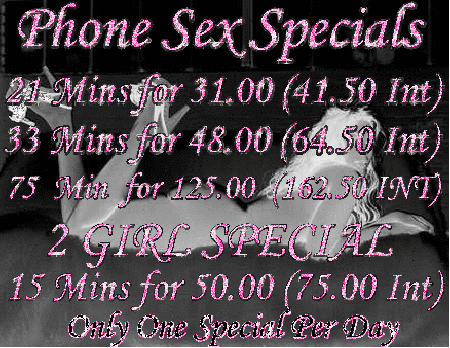 phone sex specials